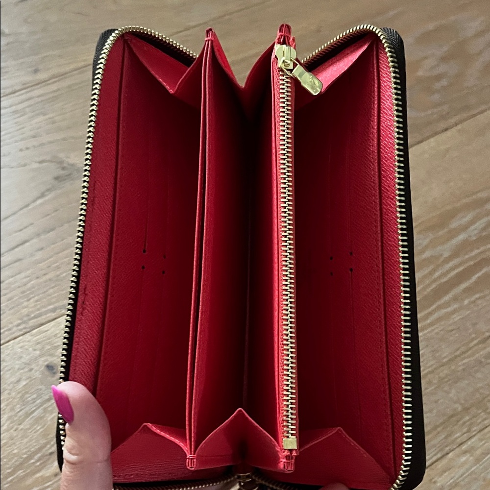 LV Brown and Pink Wallet - Picture 2 of 5